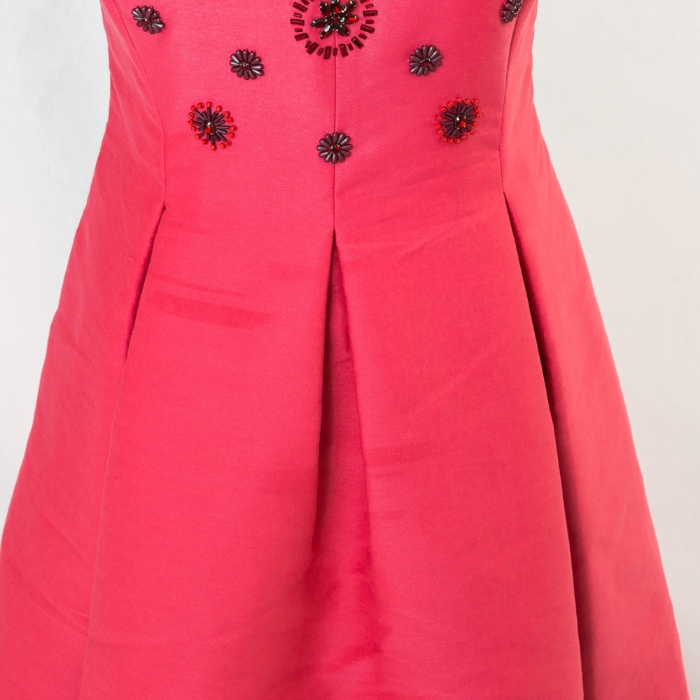 Kate Spade cocktail dress coral Small 4 - Picture 5 of 17